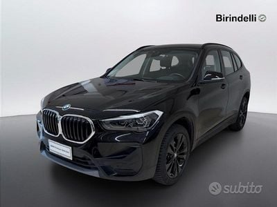 Usata BMW X1 Advantage 116 CV (85 kW) 2021 Nero SUV