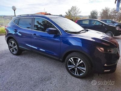 Gebraucht Nissan Qashqai N-Connecta 115 PS (84 kW) 2017 Blau SUV