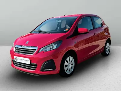 Usata Peugeot 108 Access 69 CV (50 kW) 2015 Rosso Utilitaria