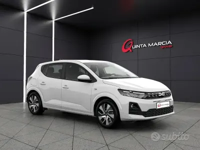Nuova Dacia Sandero Expression 119 CV (87 kW) 2026 Bianco Berlina