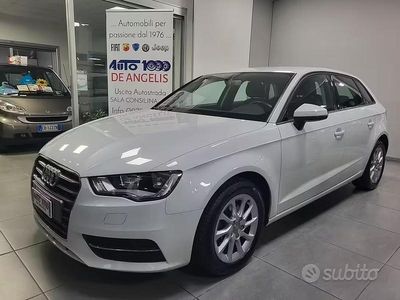 Usata Audi A3 110 CV (80 kW) 2016 Bianco Berlina