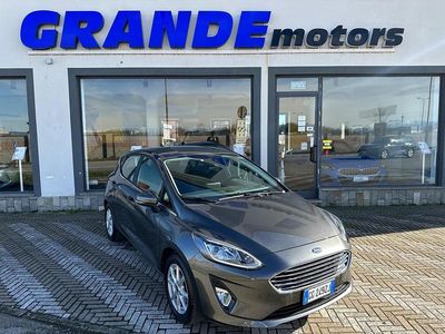 Usata Ford Fiesta Titanium 125 CV (91 kW) 2021 Bianco Utilitaria