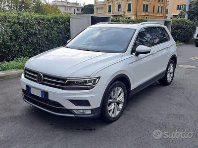 Usata VW Tiguan Executive 150 CV (110 kW) 2017 Bianco SUV