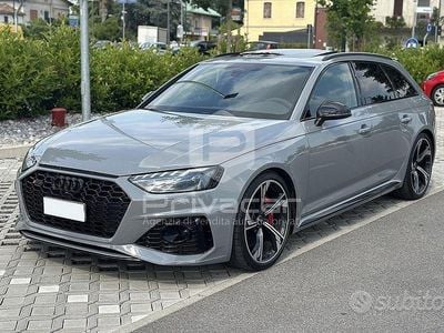 Usata Audi RS4 Ambiente 450 CV (330 kW) 2021 Grigio Station wagon