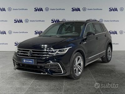 Usata VW Tiguan R-line 150 CV (110 kW) 2023 Nero SUV