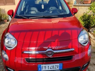 Usata Fiat 500X 120 CV (88 kW) 2017 Rosso SUV