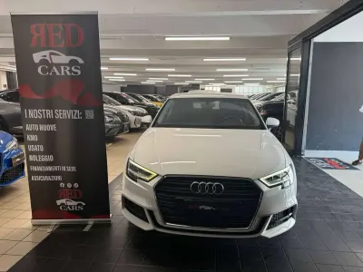 Usata Audi A3 S-Line 150 CV (110 kW) 2019 Bianco Berlina