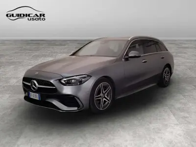 Begagnad Mercedes C300e Premium Plus 265 HK (194 kW) 2022 Grå Kombi