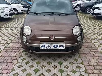 Usata Fiat 500 75 CV (55 kW) 2009 Marrone Cabrio