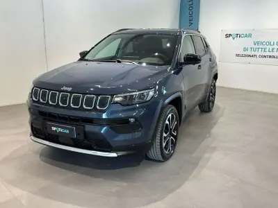 Usata Jeep Compass Limited 131 CV (96 kW) 2022 Blu/azzurro SUV