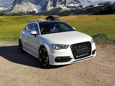 Usata Audi A3 Sport 184 CV (135 kW) 2016 Bianco Berlina