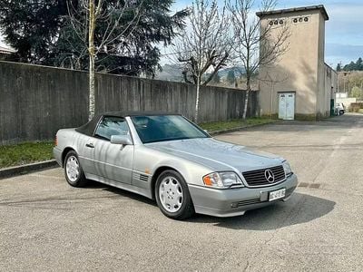Usata Mercedes SL300 231 CV (169 kW) 1991 Grigio Cabrio