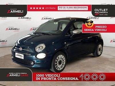 Usata Fiat 500 Lounge 69 CV (50 kW) 2018 Blu Utilitaria