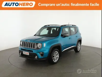 Usata Jeep Renegade Limited 140 CV (102 kW) 2020 Blu SUV