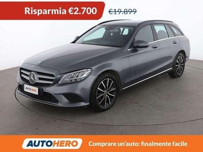 Usata Mercedes C180 Executive 122 CV (89 kW) 2020 Grigio Station wagon