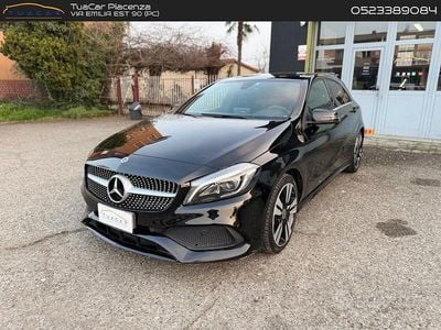 Usata Mercedes A180 Premium 109 CV (80 kW) 2017 Nero Berlina