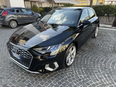 Usata Audi A3 Advanced 150 CV (110 kW) 2021 Nero Berlina