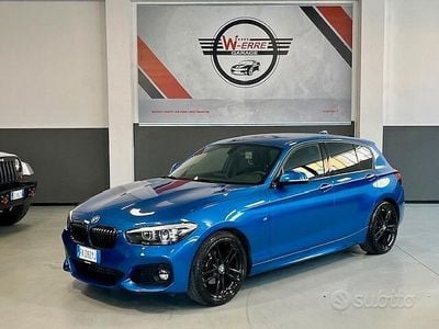 Usata BMW 116 M Sport 109 CV (80 kW) 2017 Blu Utilitaria