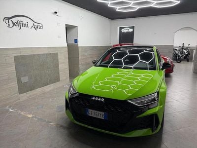 Usata Audi RS3 Ambiente 400 CV (294 kW) 2025 Verde Berlina