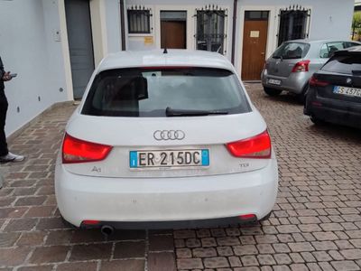 Usata Audi A1 Sportback 105 CV (77 kW) 2013 Bianco Utilitaria