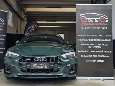 Usata Audi A5 Sportback S-Line 204 CV (150 kW) 2024 Verde Utilitaria