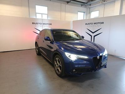 Usata Alfa Romeo Stelvio Executive 190 CV (139 kW) 2022 Blu / metallizzato SUV
