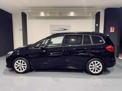 Usata BMW 218 Gran Tourer Advantage 150 CV (110 kW) 2021 Nero Monovolume