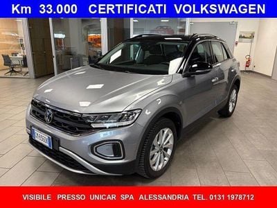 Usata VW T-Roc Life 110 CV (80 kW) 2023 Argento SUV