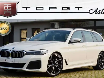 Usata BMW 540 M Sport 340 CV (250 kW) 2022 Bianco Station wagon