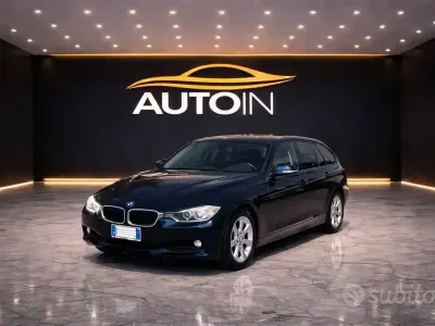Begagnad BMW 316 Sport Line 116 HK (85 kW) 2014 Blå Kombi