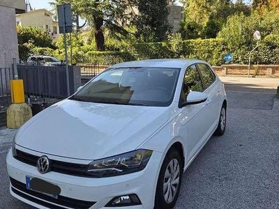 Usata VW Polo 65 CV (47 kW) 2018 Bianco Berlina