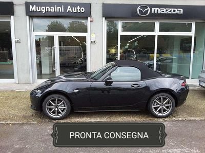 Nuova Mazda MX5 Exclusive-Line 132 CV (97 kW) 2025 Jet black met Cabrio
