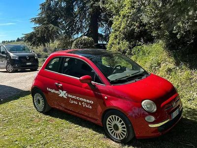 Usata Fiat 500 75 CV (55 kW) 2011 Rosso Berlina