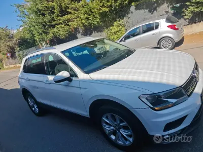 Usata VW Tiguan Style 150 CV (110 kW) 2016 Bianco SUV