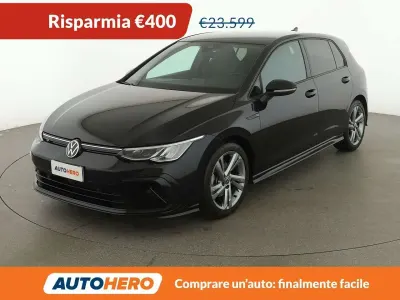 Usata VW Golf VIII R-line 131 CV (96 kW) 2022 Nero Berlina