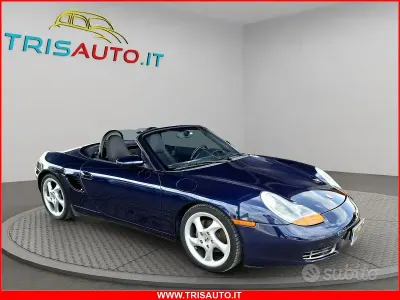 Usata Porsche Boxster 223 CV (164 kW) 2002 Blu Cabrio