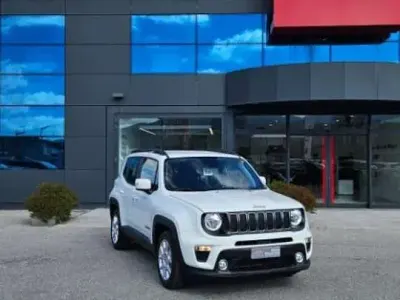 Usata Jeep Renegade 120 CV (88 kW) 2019 Bianco pastello SUV