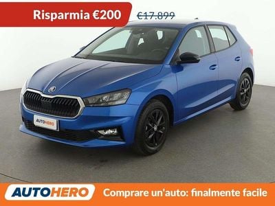 Usata Skoda Fabia 80 CV (58 kW) 2024 Blu/azzurro Utilitaria
