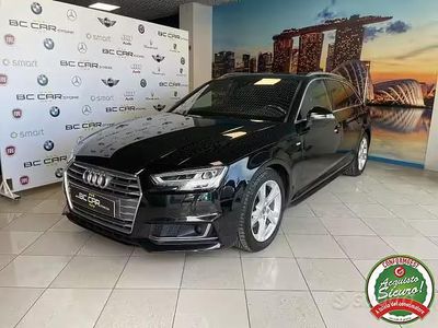 Usata Audi A4 S-Line 150 CV (110 kW) 2018 Nero Station wagon