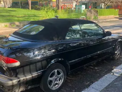 Usata Saab 9-3 2002 Nero Cabrio