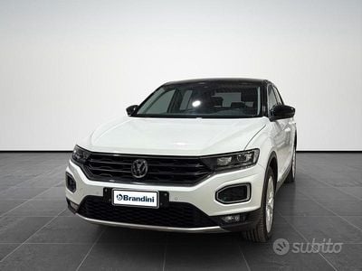 Usata VW T-Roc Advance 116 CV (85 kW) 2018 Bianco SUV