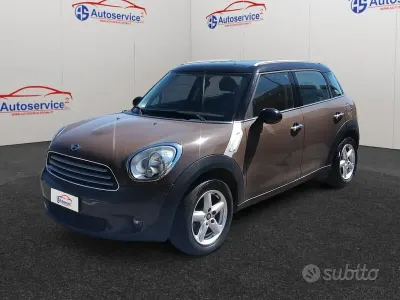 Usata Mini Cooper D Countryman 112 CV (82 kW) 2012 Marrone SUV