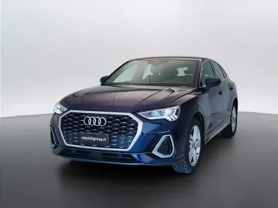 Usata Audi Q3 Sportback S-Line 150 CV (110 kW) 2021 Blu SUV