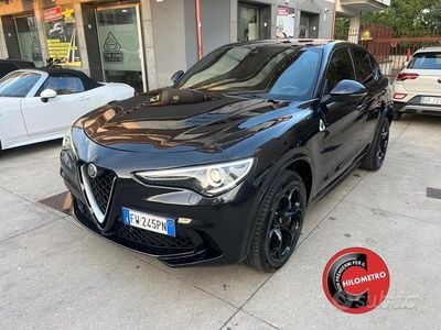 Usata Alfa Romeo Stelvio Quadrifoglio 510 CV (375 kW) 2019 Nero SUV