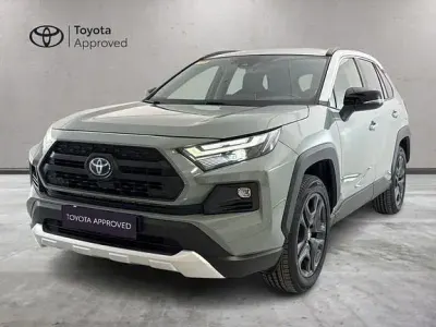 Usata Toyota RAV4 Hybrid 222 CV (163 kW) 2022 Blu SUV