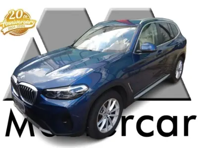 Usata BMW X3 190 CV (139 kW) 2022 Blu/azzurro SUV