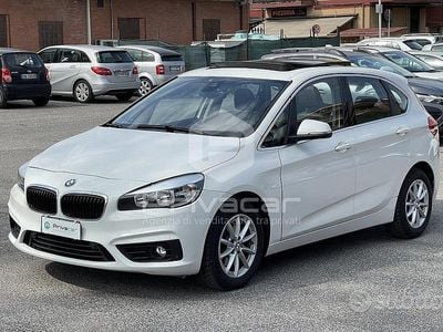 Usata BMW 218 Active Tourer Advantage 150 CV (110 kW) 2017 Bianco Monovolume
