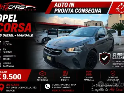Usata Opel Corsa Edition 102 CV (75 kW) 2019 Grigio Utilitaria