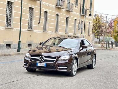 Usata Mercedes CLS350 Exclusive 265 CV (194 kW) 2014 Marrone Coupé
