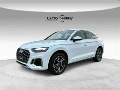 Usata Audi Q5 Sportback S-line plus 204 CV (150 kW) 2022 Bianco ibis SUV